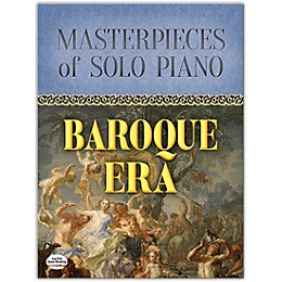 DOVER Masterpieces of Solo Piano: Baroque Era Book Intermediate