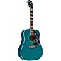 Gibson 2018 Limited Edition Hummingbird Big Sky Blue Acoustic-Electric Aqua Blue