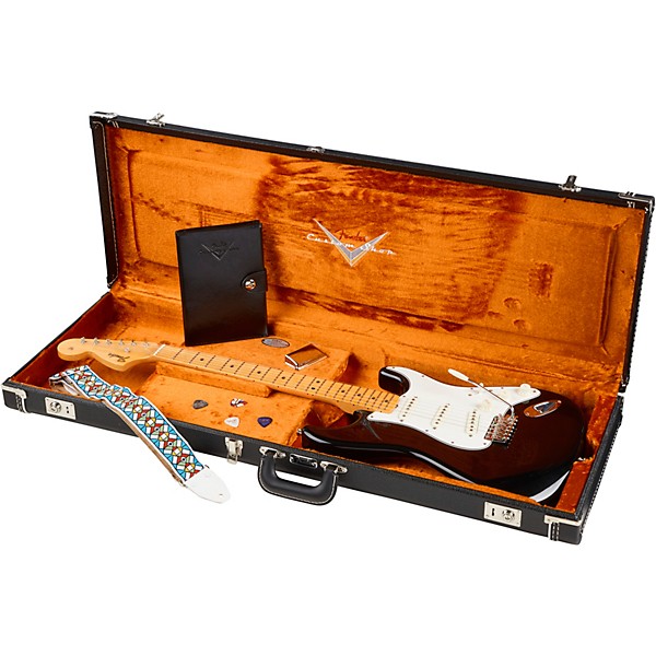 Fender Custom Shop Jimi Hendrix Voodoo Child Stratocaster NOS Electric Guitar Black