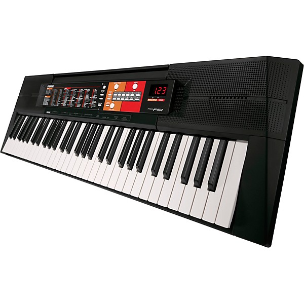Open Box Yamaha PSR-F51HS 61-Key Portable Keyboard with Power Supply, Headphones and More Level 2 Regular 190839692252