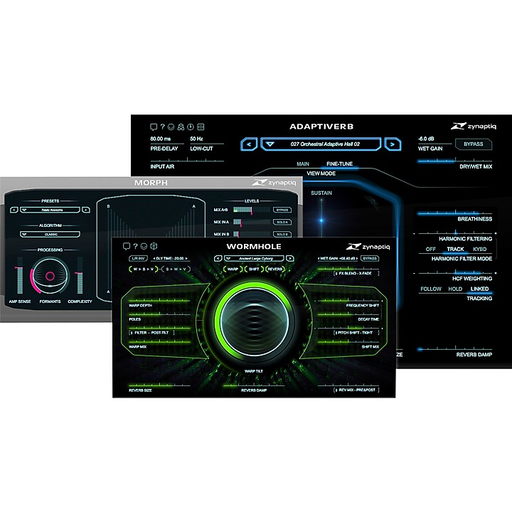 Zynaptiq DESIGN Bundle: Sound Transformation Plug-ins | Guitar Center