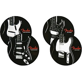 Fender Classic Guitars Coasters 4-Pack