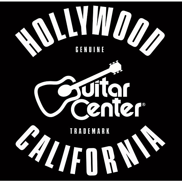 Clearance Guitar Center Hollywood, California GO  - Black/White Magnet