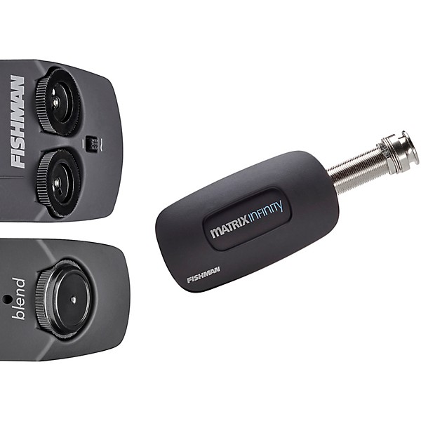 Fishman Matrix Infinity Mic Blend with Narrow Split Pickup Narrow Split