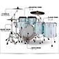 Pearl Session Studio Select Series 5-Piece Shell Pack Ice Blue Oyster