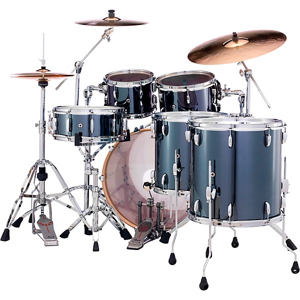 Pearl Session Studio Select Series 5-Piece Shell Pack Black Chrome