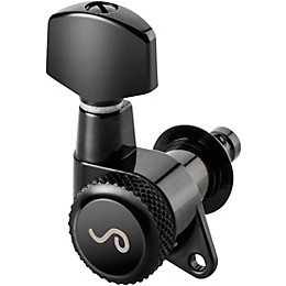 Schaller M6 135 Locking 6 inline Tuners Black Chrome