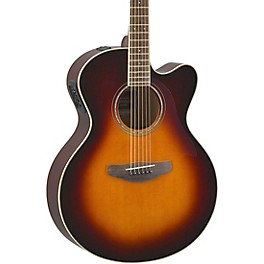 Yamaha CPX600 Medium Jumbo Acoustic-Electric Guita... Yamaha CPX600 Medium Jumbo Acoustic-Electric Guitar Old Violin Sunburst