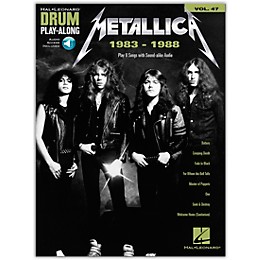 Hal Leonard Metallica: 1983-1988 Drum Play-Along Volume 47 Book/Audio Online