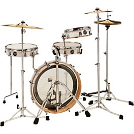 DW Performance Series 4-Piece Low Pro Travel Shell Pack White Marine Pearl