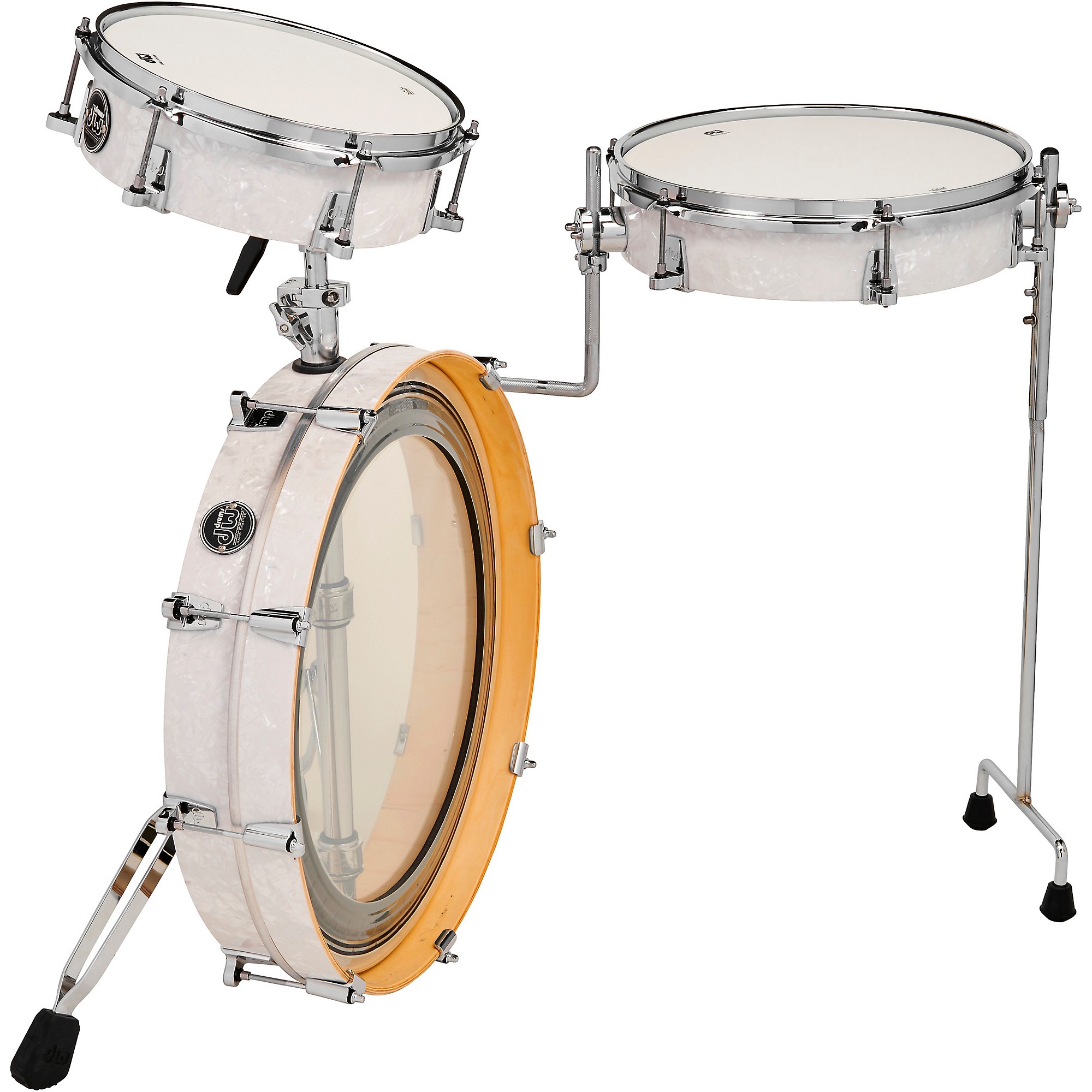 DW Drum Bass 14x22-inch with Pack Shell 3-piece Series Performance DW パフォーマンスシリーズ　3点　椅子とマット付き パーカッション・打楽器