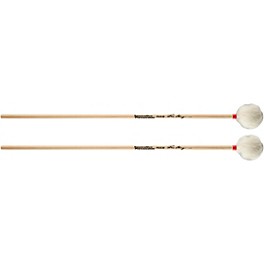 Innovative Percussion Medium General Marimba Mallets with Birch Handle White Yarn Medium