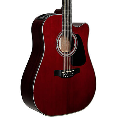 Takamine Gd-30Ce 12-String Acoustic-Electric Guitar Wine Red for sale