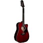 Takamine GD-30CE 12-String Acoustic-Electric Guitar Wine Red