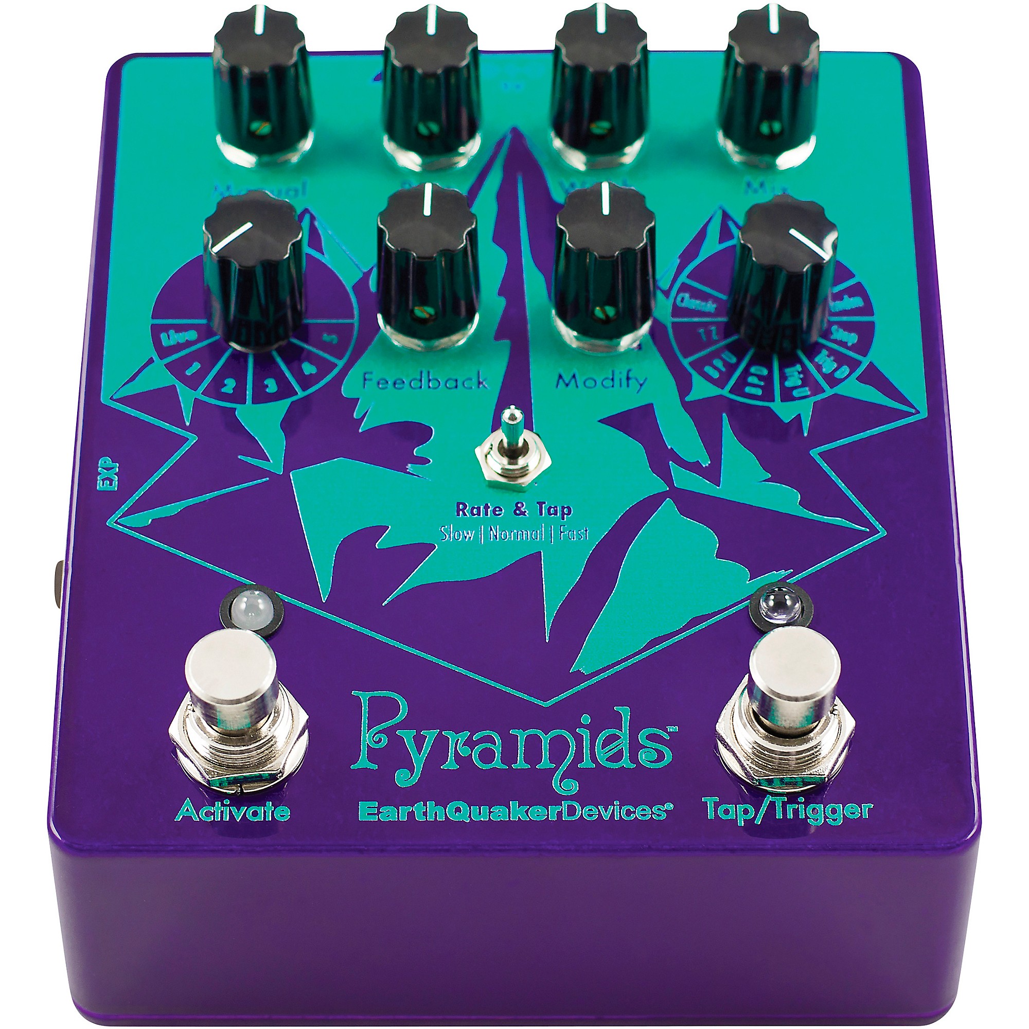 Pyramids Stereo Flanging Device — EarthQuaker Devices