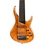 MTD Kingston Z6 6-String Fretless Ebony Fingerboard Electric Bass Guitar Natural thumbnail