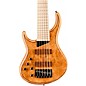 MTD Kingston Z6 6-String Left-Handed Maple Fingerboard Electric Bass Natural thumbnail