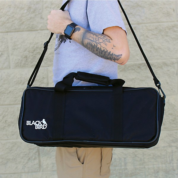 Blackbird Pedalboards Feather Pedalboard and Gig Bag Tweed Tolex