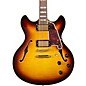 D'Angelico Excel Series DC Semi-Hollow Electric Guitar With Stopbar Tailpiece Vintage Sunburst thumbnail
