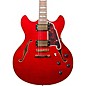 Open Box D'Angelico Excel Series DC Semi-Hollow Electric Guitar with Stopbar Tailpiece Level 2 Cherry 197881185145 thumbnail