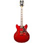 Open Box D'Angelico Excel Series DC Semi-Hollow Electric Guitar with Stopbar Tailpiece Level 2 Cherry 197881185145