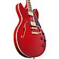 Open Box D'Angelico Excel Series DC Semi-Hollow Electric Guitar with Stopbar Tailpiece Level 2 Cherry 197881185145