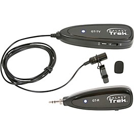 Galaxy Audio Galaxy Trek GT-V Portable Wireless Lavalier Microphone Black