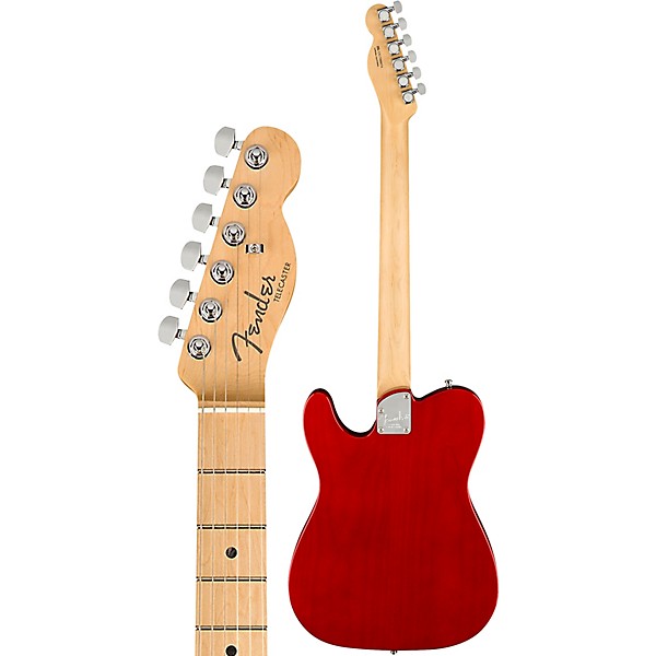 Open Box Fender American Elite Telecaster Thinline Quilted Maple Top Limited-Edition Electric Guitar Level 2 Aged Cherry B...
