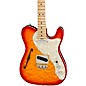 Open Box Fender American Elite Telecaster Thinline Quilted Maple Top Limited-Edition Electric Guitar Level 2 Aged Cherry B...