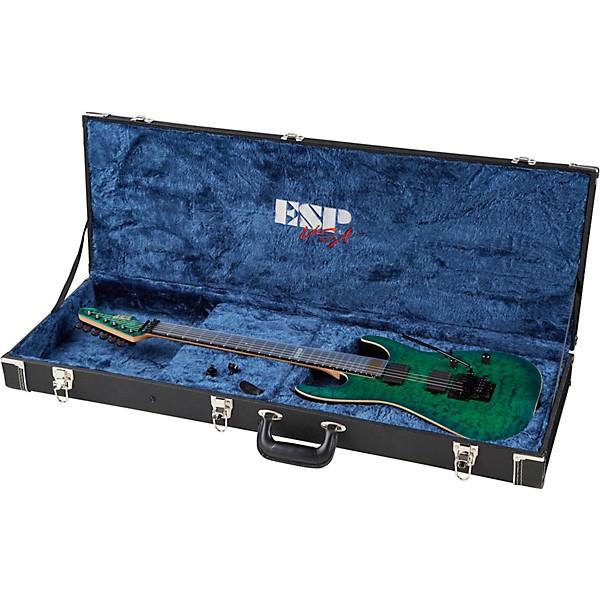 ESP USA M-II FR Electric Guitar Emerald Green