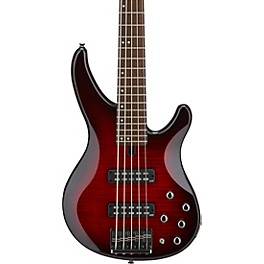 Yamaha TRBX605FM 5-String Electric Bass Guitar Natural Satin Yamaha TRBX605FM 5-String Electric Bass Guitar Dark Red Burst