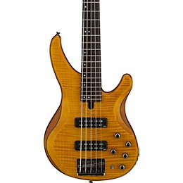 Yamaha TRBX605FM 5-String Electric Bass Guitar Matte Amber