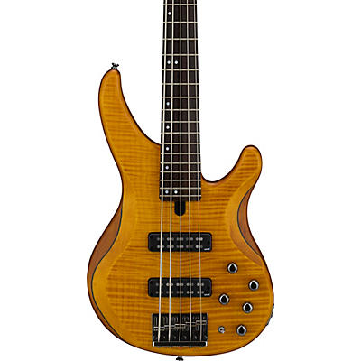 Yamaha Trbx605fm 5-String Electric Bass Guitar Matte Amber for sale