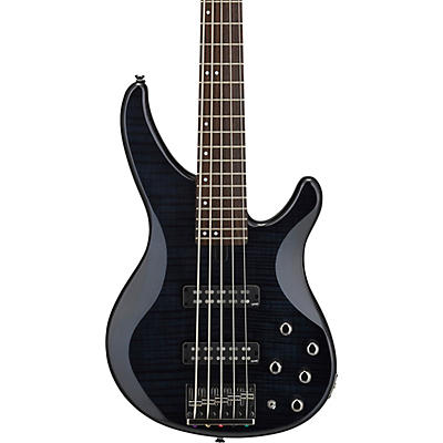 Yamaha Trbx605fm 5-String Electric Bass Guitar Translucent Black for sale