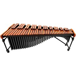 Marimba One Izzy #9504 A442 Marimba with Traditional Keyboard and Basso Bravo Resonators 5 Octave Concert Frame