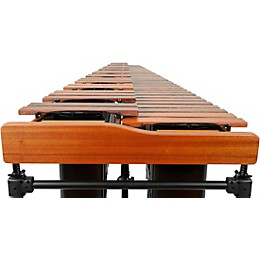 Marimba One Izzy #9504 A442 Marimba with Traditional Keyboard and Basso Bravo Resonators 5 Octave Concert Frame