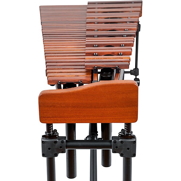 Marimba One Izzy #9504 A442 Marimba with Traditional Keyboard and Basso Bravo Resonators 5 Octave Concert Frame