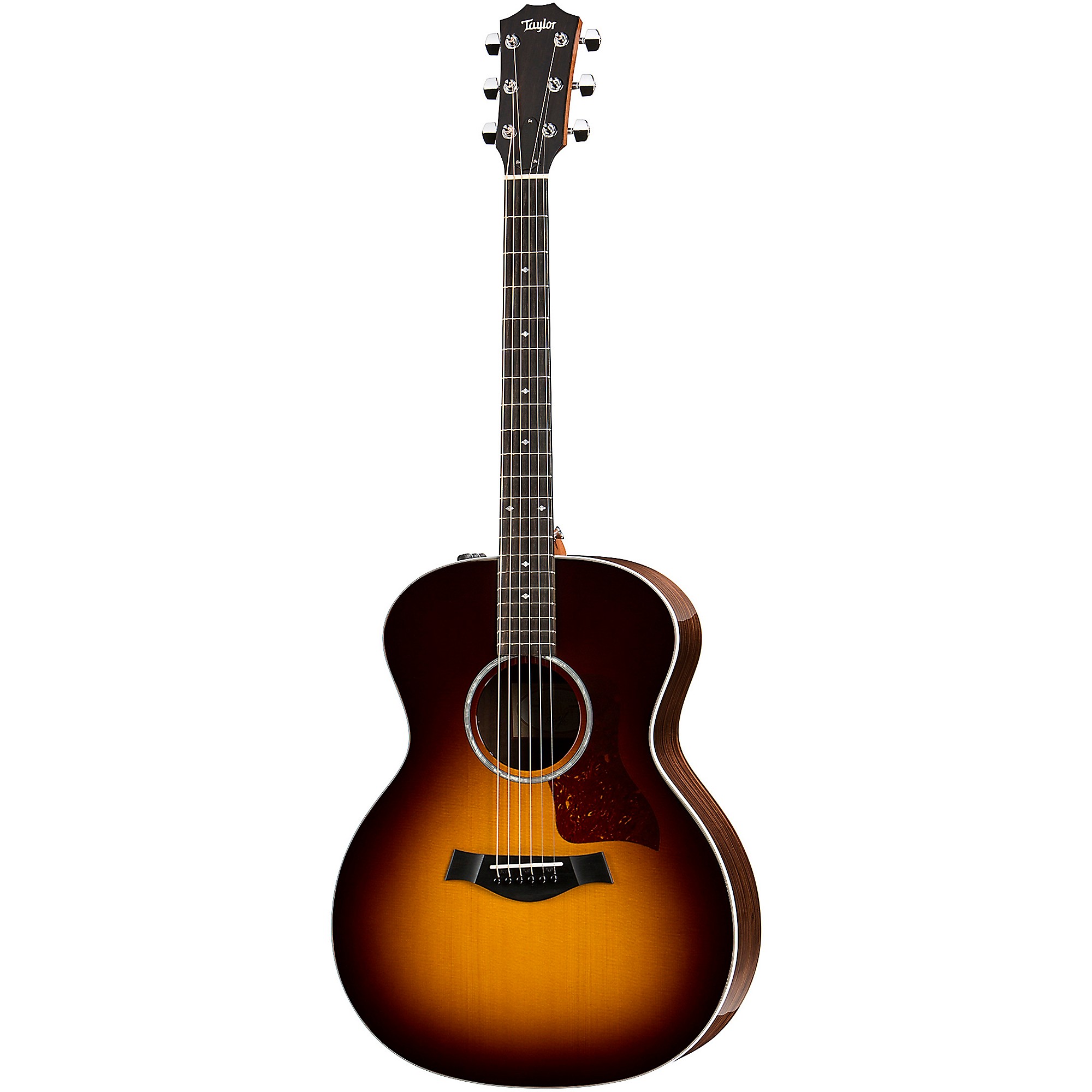 Taylor 214e DLX Grand Auditorium Acoustic-Electric Guitar Tobacco