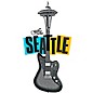 Guitar Center Seattle Guitar Needle Graphic Sticker thumbnail