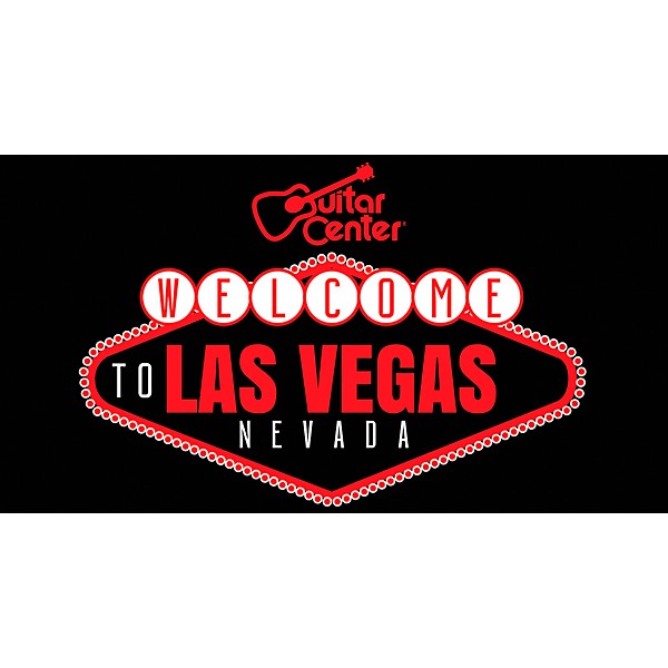 Guitar Center Welcome To Las Vegas Graphic Sticker