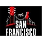 Guitar Center San Francisco Guitar Bridge Graphic Magnet thumbnail