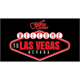 Guitar Center Welcome To Las Vegas Graphic Magnet