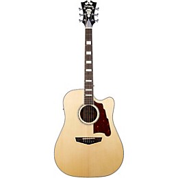 Open Box D'Angelico Premier Bowery Dreadnought Acoustic-Electric Guitar Level 2 Natural 190839882813