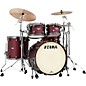 TAMA Starclassic Maple 4-Piece Shell Pack With 22" Bass Drum and Smoked Black Nickel Shell Hardware Flat Burgundy Metallic thumbnail