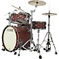 TAMA Starclassic Maple 4-Piece Shell Pack With 22" Bass Drum and Smoked Black Nickel Shell Hardware Flat Burgundy Metallic