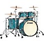 TAMA Starclassic Maple 4-Piece Shell Pack With Smoked Black Nickel Hardware and 22" Bass Drum Turquoise Pearl thumbnail