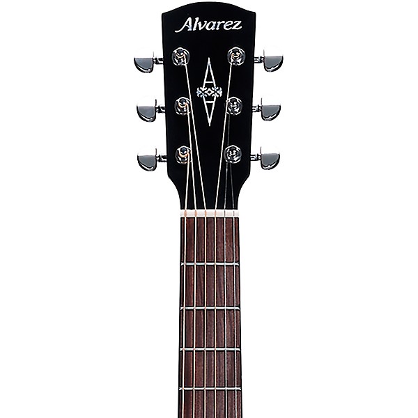 Open Box Alvarez AMP660ESHB Parlor Acoustic-Electric Guitar Level 2 Shadow Burst 190839914422