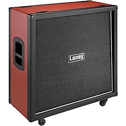 Laney GS412VR 240W 4x12 Guitar Speaker Cab Black and Red