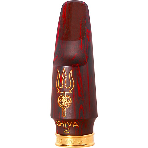 Theo Wanne SHIVA 2 Red Marble Alto Saxophone Mouthpiece 8