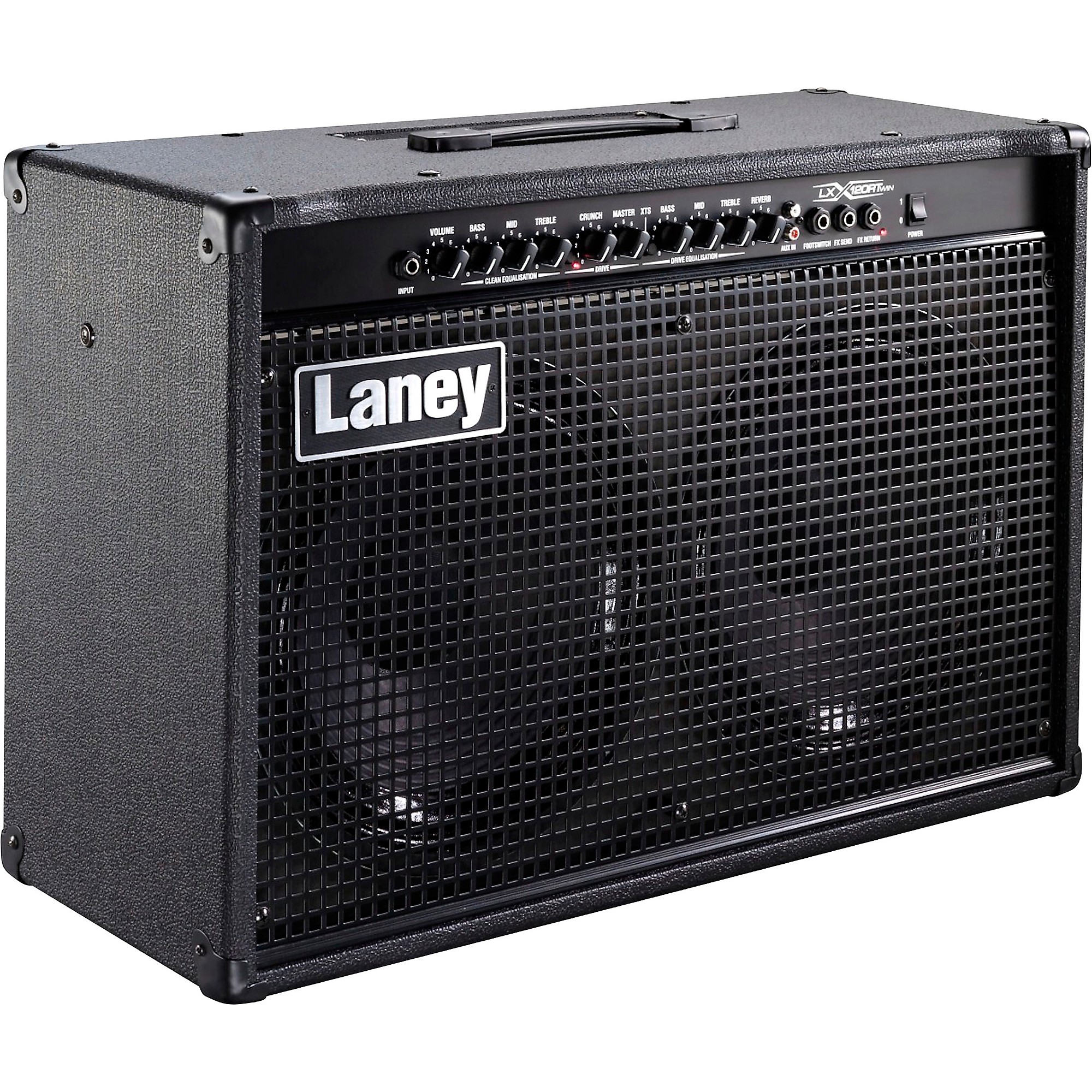 Laney LX120RT 120W 2x12 Guitar Combo Amp Black | Guitar Center Laney LX120RT 120W 2x12 Guitar Combo Amp Black | Guitar Center